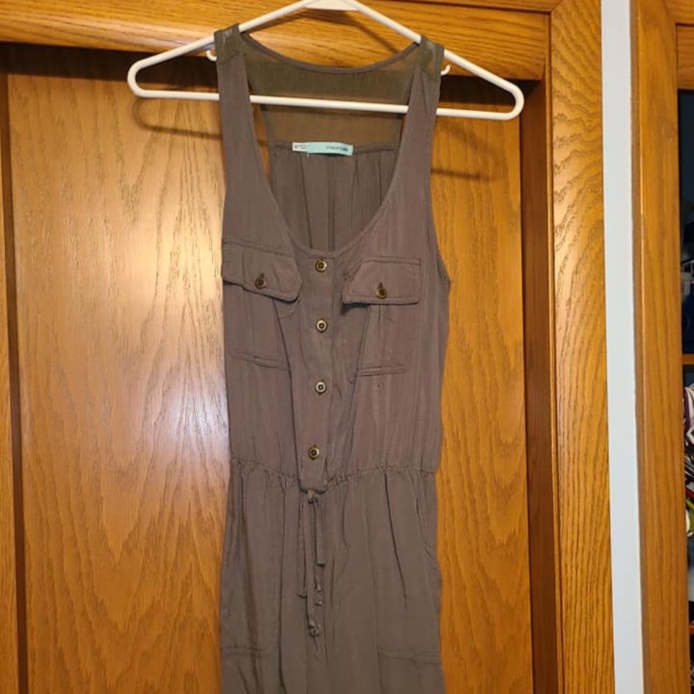 Olive Green Romper